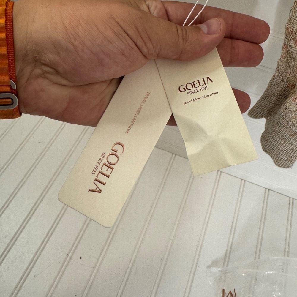 NEW GOELIA Sequin Wave Cut Trim Knitted Cardigan US Size 6 - Picture 5 of 9